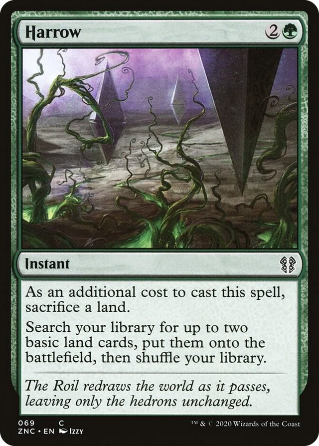0069 Harrow C Commander: Zendikar Rising