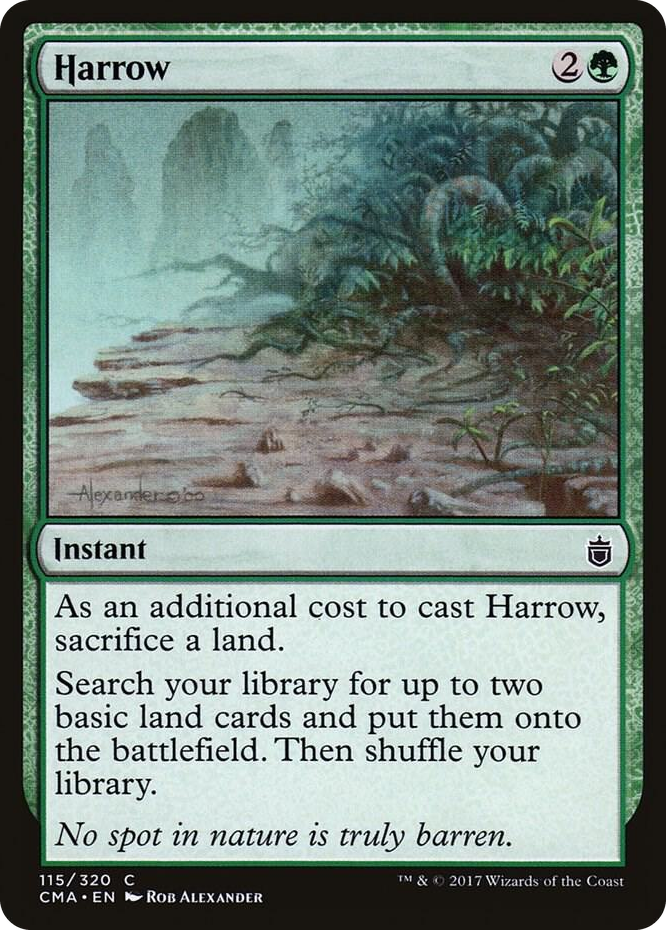 Harrow #115 C - Commander Anthology Pokemon card