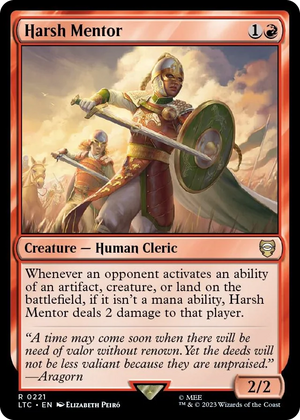 0221 Harsh Mentor R Commander: The Lord of the Rings: Tales of Middle-earth