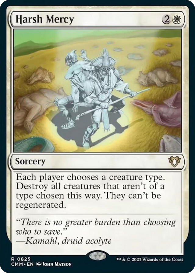 0825 Harsh Mercy R Commander Masters