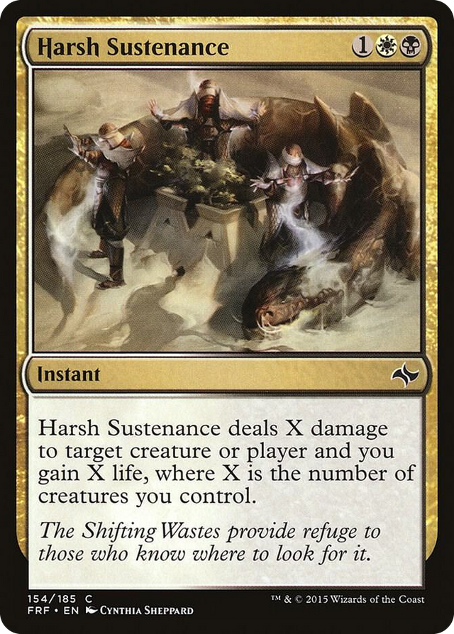 0154 Harsh Sustenance C Fate Reforged