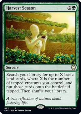 0063 Harvest Season R Commander: Kaldheim