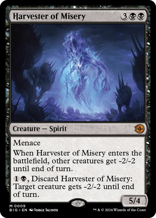 0009 Harvester of Misery M Outlaws of Thunder Junction: The Big Score
