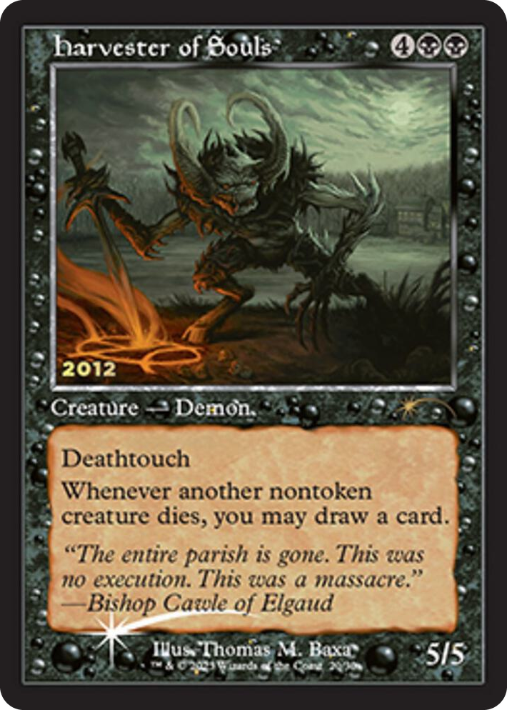 0020 Harvester of Souls P 30th Anniversary Promos