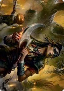 0047 Harvesttide Sentry Art Card S Art Series: Innistrad: Midnight Hunt