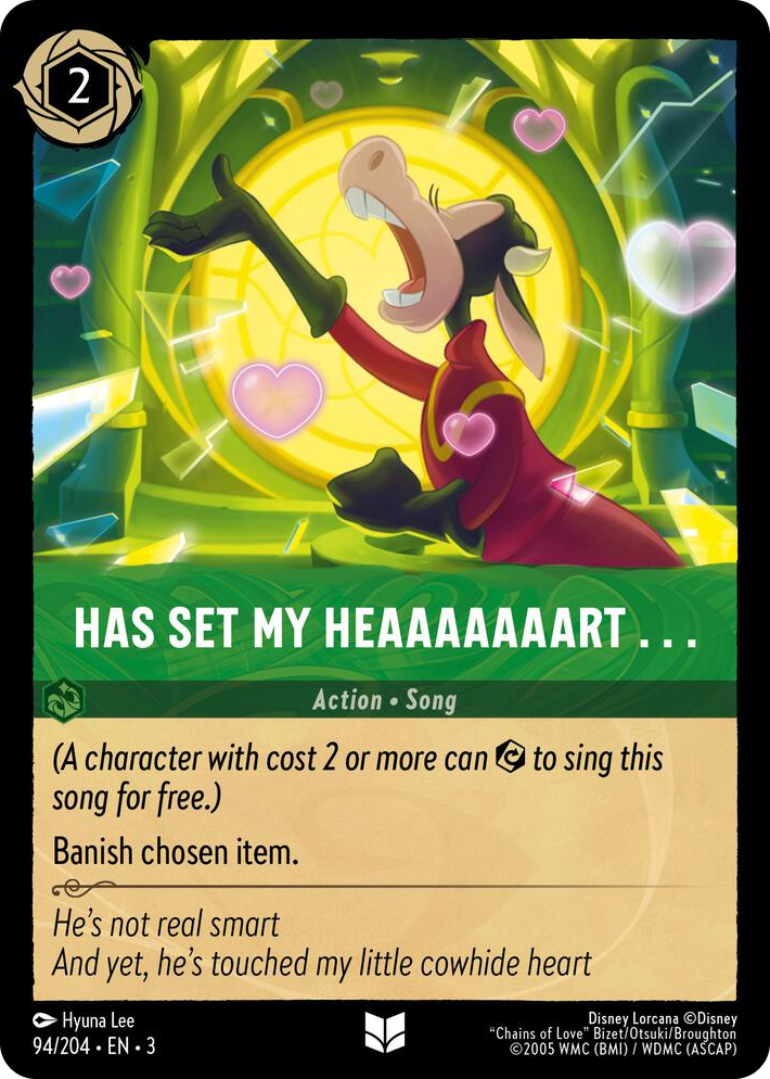 0094 Has Set My Heaaaaaaart . . . Uncommon Into the Inklands
