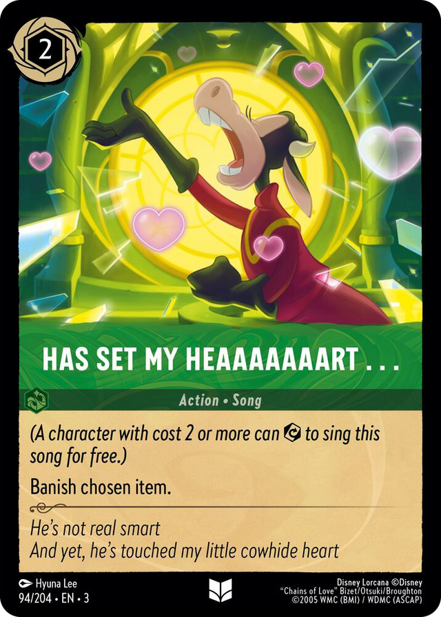 0094 Has Set My Heaaaaaaart . . . Uncommon Into the Inklands