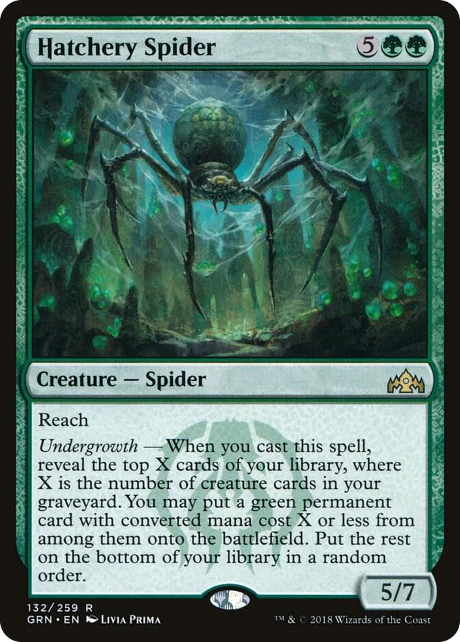 0132 Hatchery Spider R Guilds of Ravnica