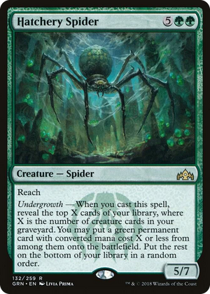 0132 Hatchery Spider R Guilds of Ravnica