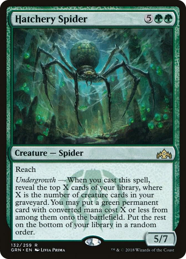0132 Hatchery Spider R Guilds of Ravnica