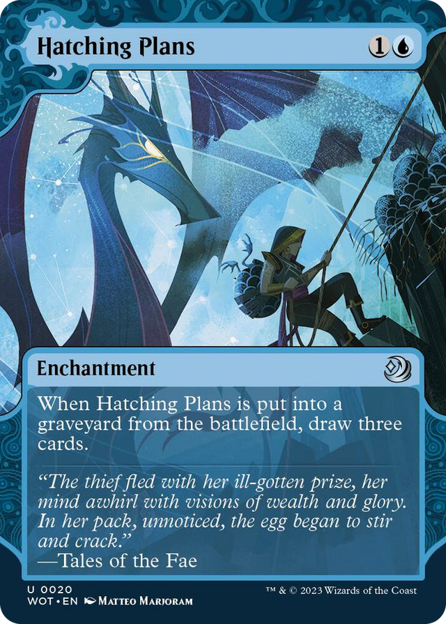 0020 Hatching Plans U Wilds of Eldraine: Enchanting Tales