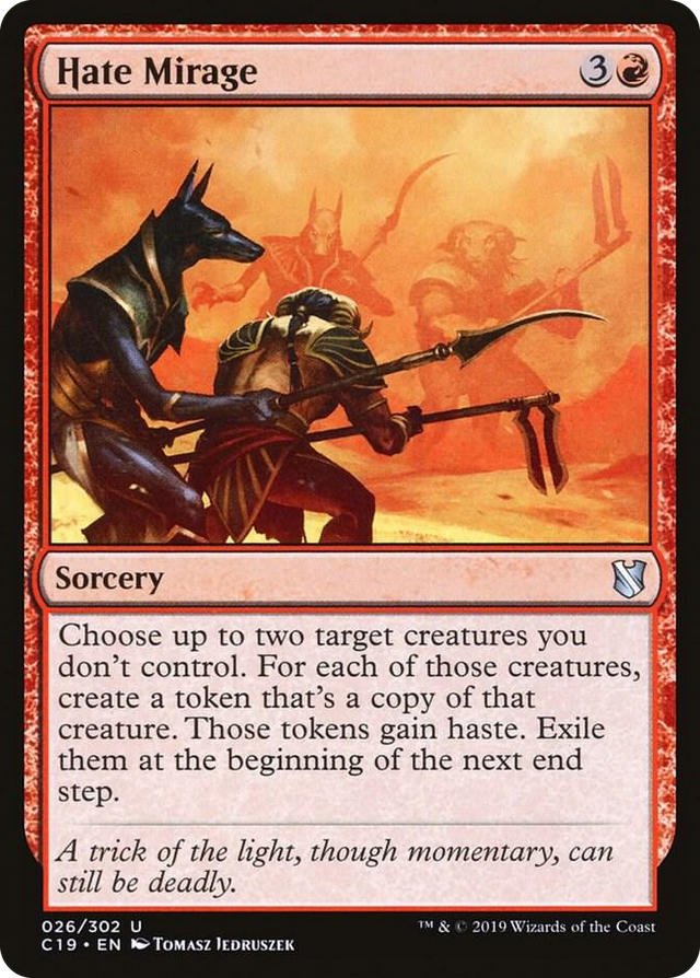 0026 Hate Mirage U Commander 2019