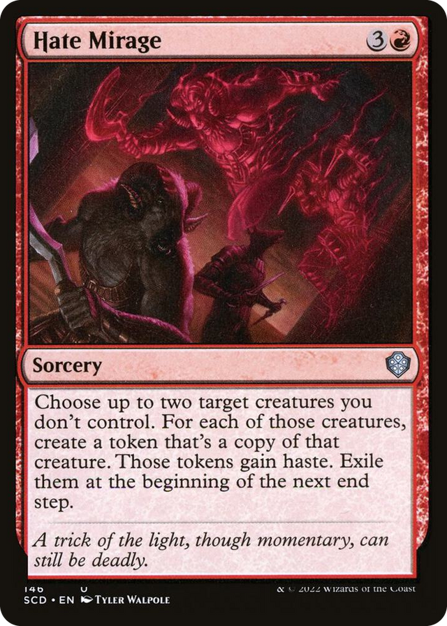 0146 Hate Mirage U Starter Commander Decks
