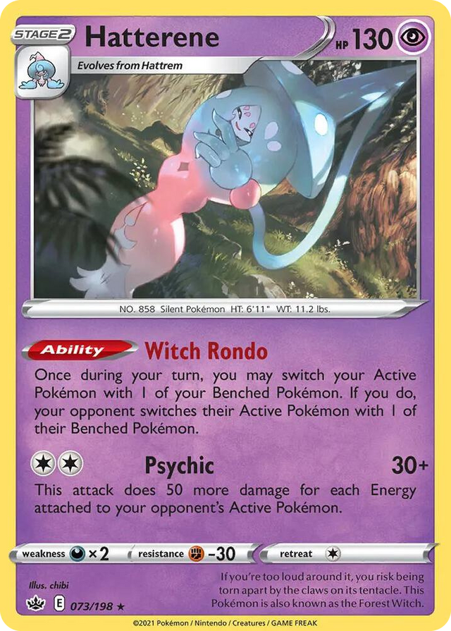0073 Hatterene Rare Deck Exclusives
