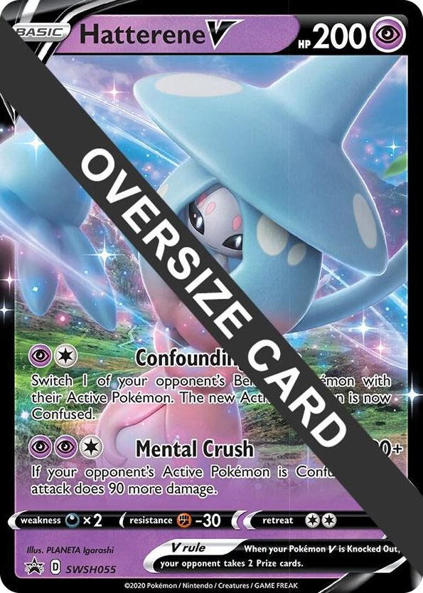 0055 Hatterene V - SWSH055 Promo Jumbo Cards