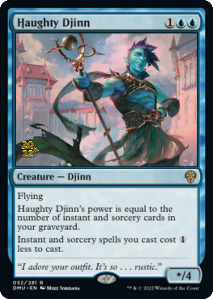 Haughty Djinn #52 R - Prerelease Cards Pokemon card