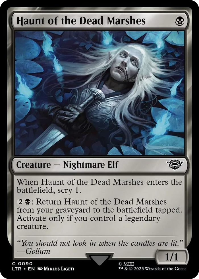 0090 Haunt of the Dead Marshes C Universes Beyond: The Lord of the Rings: Tales of Middle-earth