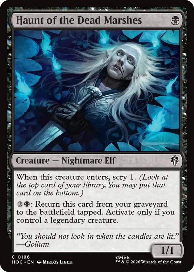 0186 Haunt of the Dead Marshes C The Hobbit: Eternal-Legal