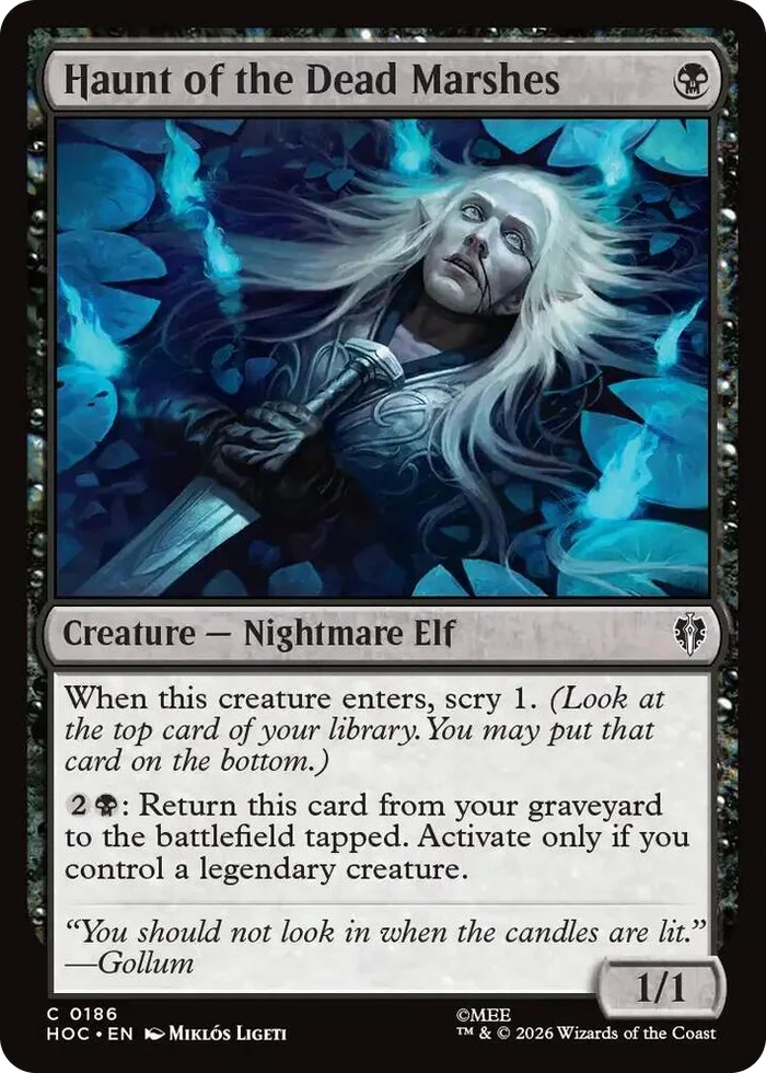 0186 Haunt of the Dead Marshes C The Hobbit: Eternal-Legal
