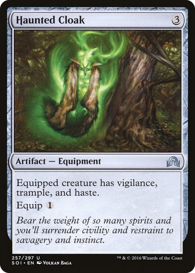0257 Haunted Cloak U Shadows over Innistrad