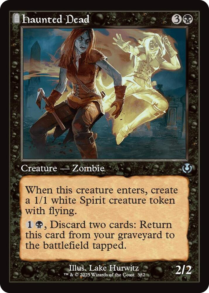 0382 Haunted Dead (Retro Frame) U Innistrad Remastered