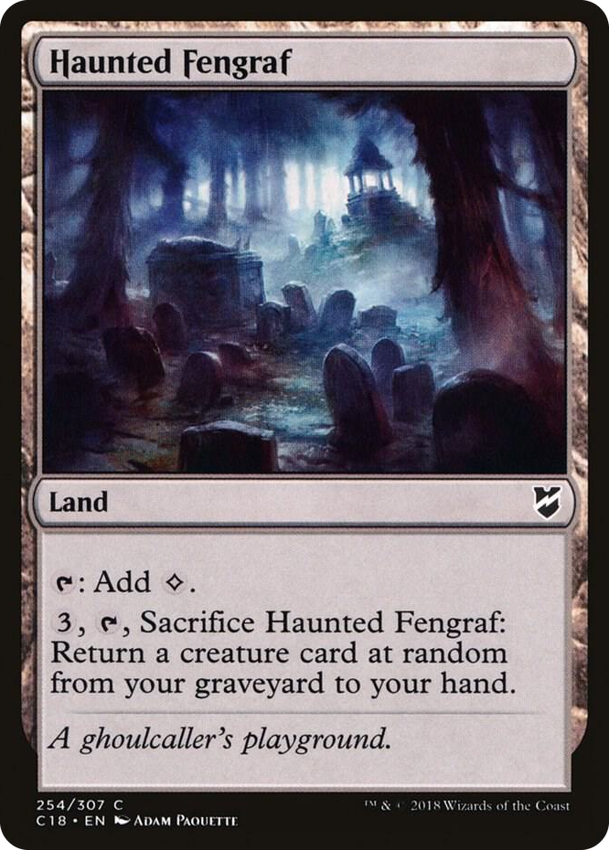 0254 Haunted Fengraf C Commander 2018