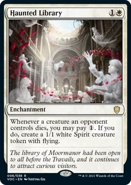 0006 Haunted Library R Commander: Innistrad: Crimson Vow