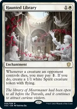 0006 Haunted Library R Commander: Innistrad: Crimson Vow