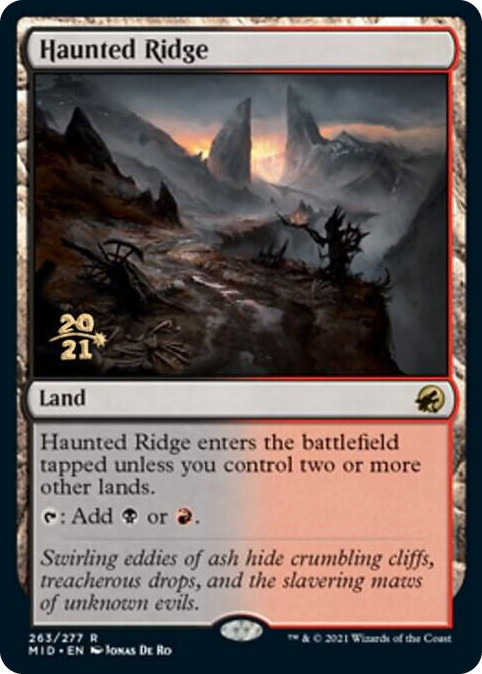 0263 Haunted Ridge R Prerelease Cards