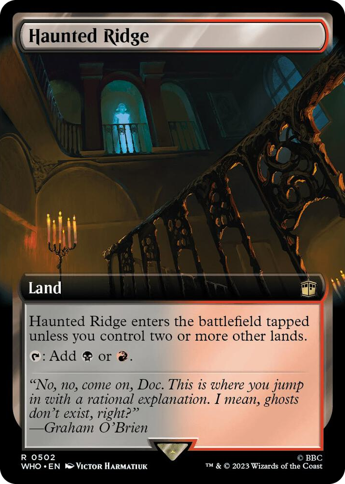 0502 Haunted Ridge (Extended Art) R Universes Beyond: Doctor Who