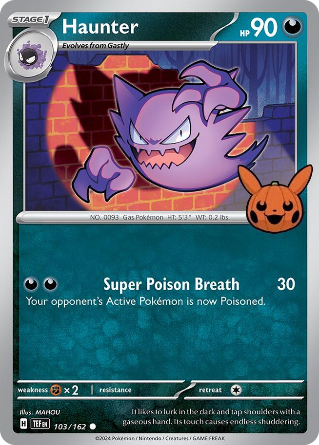 0103 Haunter Common Trick or Trade BOOster Bundle 2024