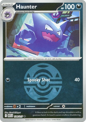 0124 Haunter (Dusk Ball) Uncommon Ascended Heroes