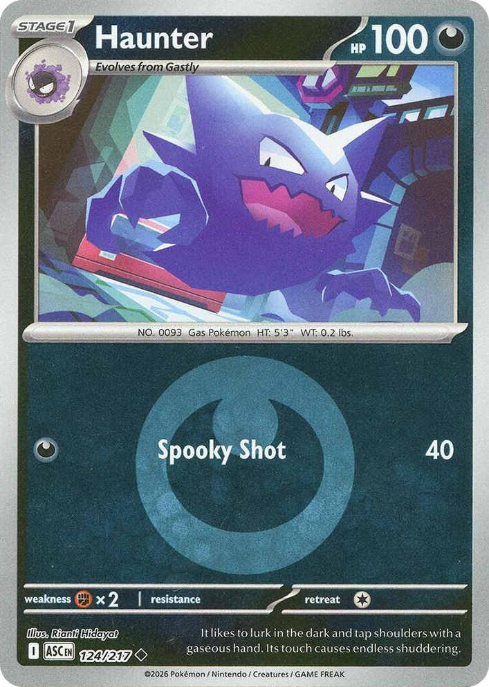 0124 Haunter (Energy Symbol Pattern) Uncommon Ascended Heroes