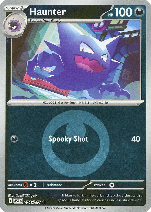 0124 Haunter (Energy Symbol Pattern) Uncommon Ascended Heroes