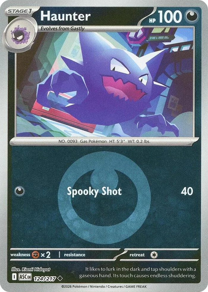 0124 Haunter (Energy Symbol Pattern) Uncommon Ascended Heroes