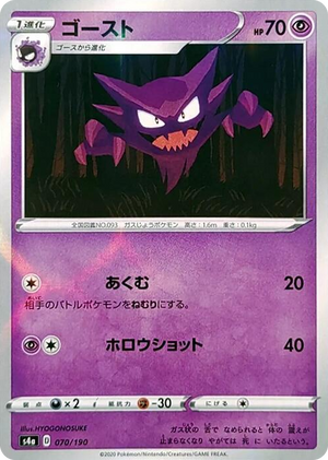 0070 Haunter (Mirror Holofoil) None Shiny Star V