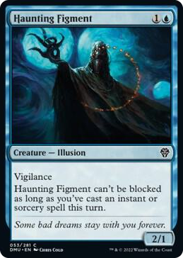 0053 Haunting Figment C Dominaria United