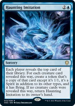 0013 Haunting Imitation R Commander: Innistrad: Crimson Vow