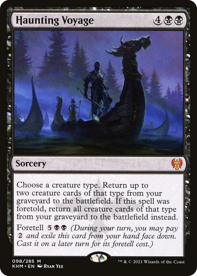 0098 Haunting Voyage M Kaldheim