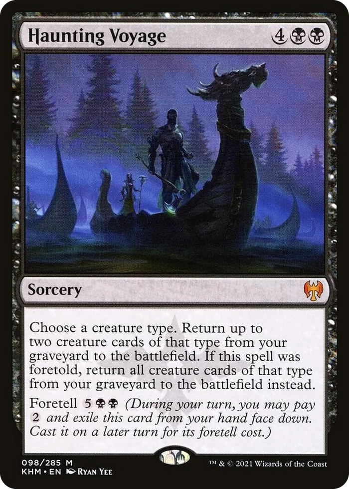 0098 Haunting Voyage M Kaldheim