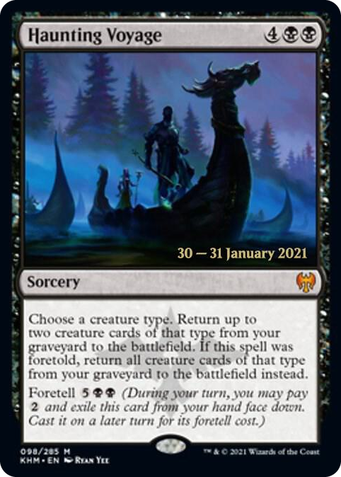 0098 Haunting Voyage M Prerelease Cards