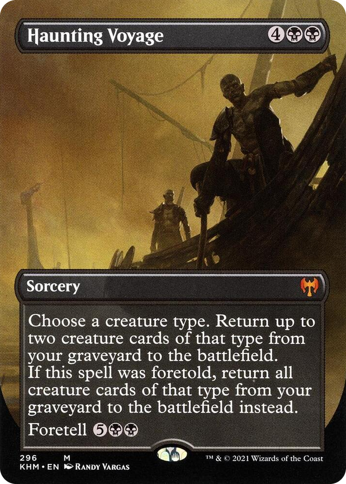 0296 Haunting Voyage (Borderless) M Kaldheim