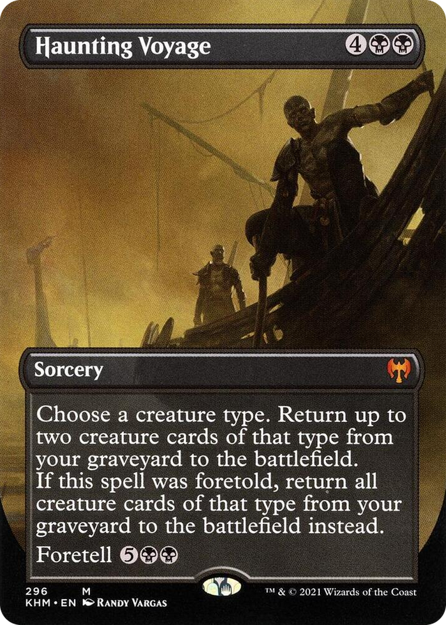0296 Haunting Voyage (Borderless) M Kaldheim