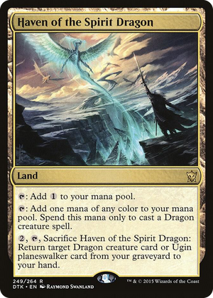 0249 Haven of the Spirit Dragon R Dragons of Tarkir