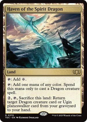 0370 Haven of the Spirit Dragon R Commander: Tarkir: Dragonstorm