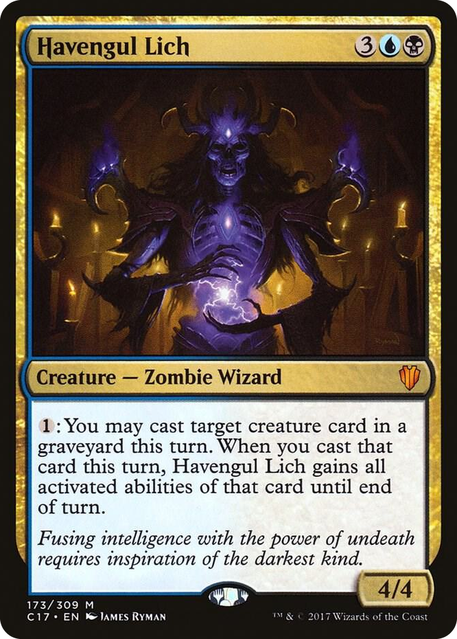 0173 Havengul Lich M Commander 2017