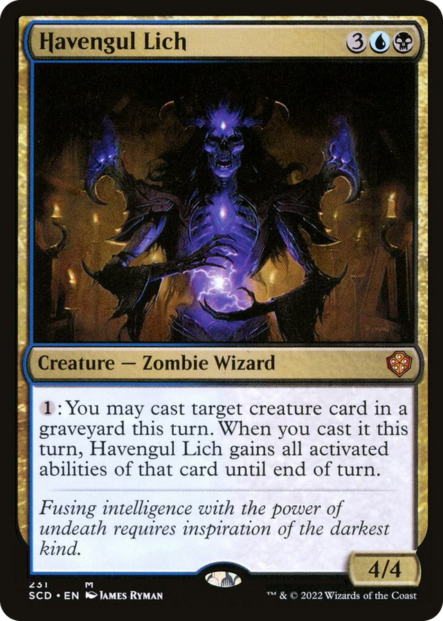 0231 Havengul Lich M Starter Commander Decks