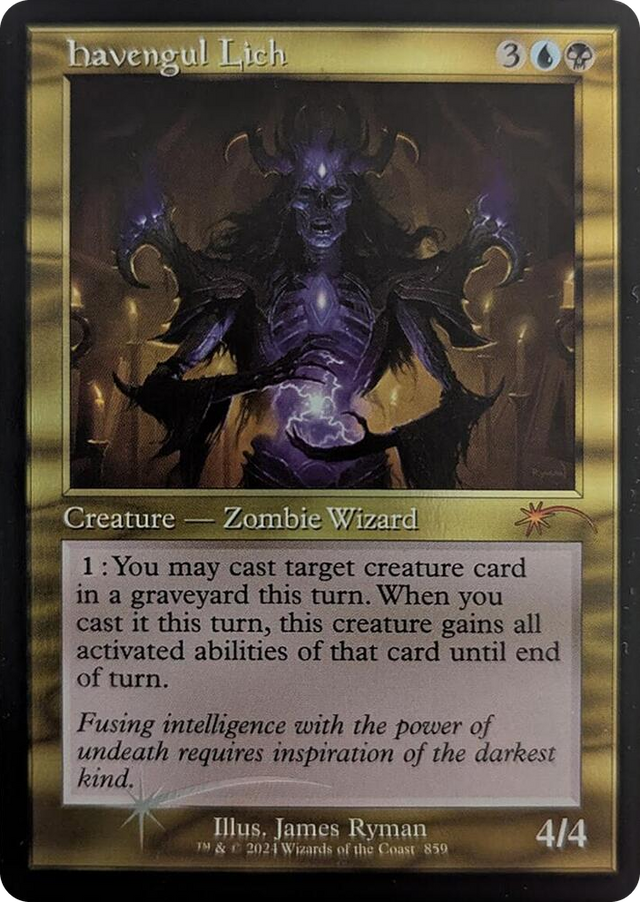 0859 Havengul Lich (Retro Frame) M Secret Lair Drop Series