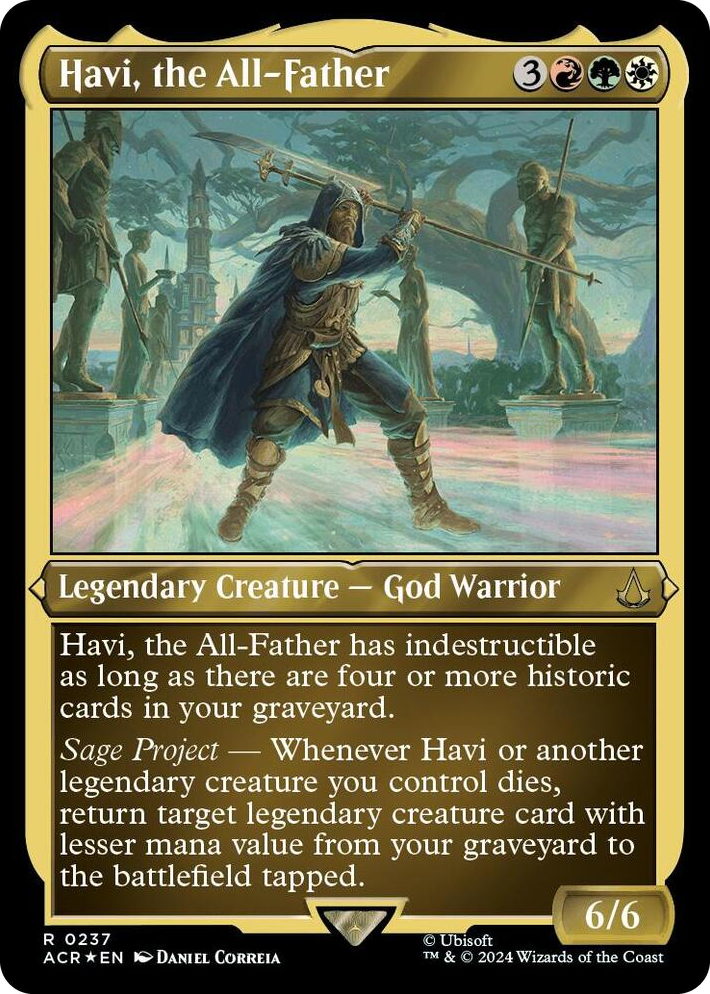 0237 Havi, the All-Father (Foil Etched) R Universes Beyond: Assassin's Creed