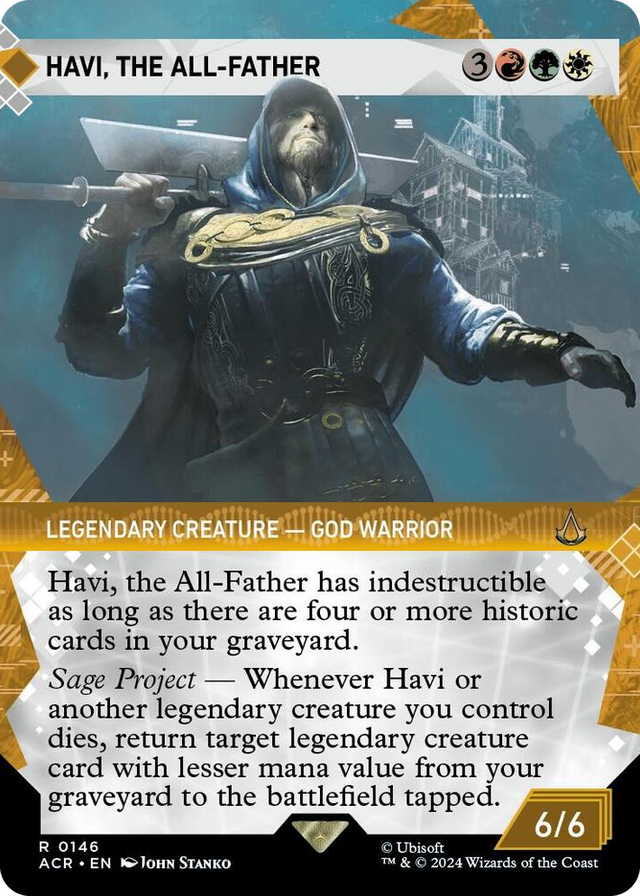 0146 Havi, the All-Father (Showcase) R Universes Beyond: Assassin's Creed